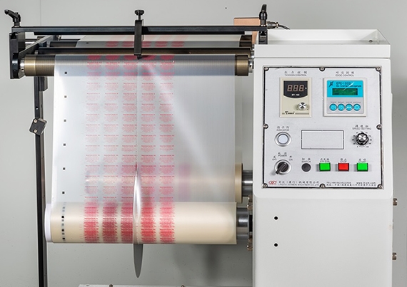 Nieuwe staat Thermische papierrol snij- en opwikkelmachine 