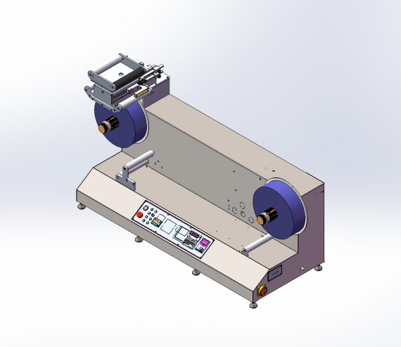 Aangepaste etikettenteller voor laserprinterinstallatie 
