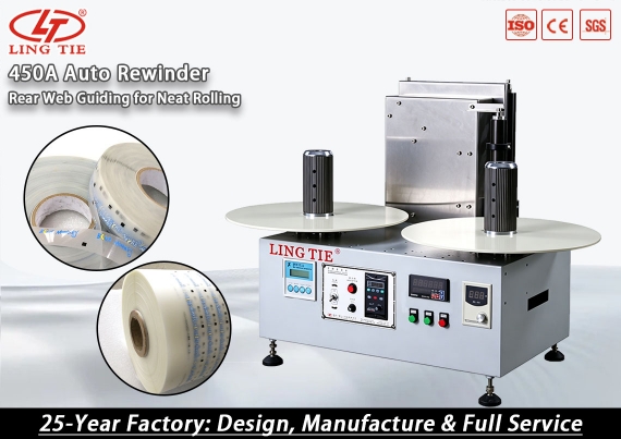 Webgeleider Label Counter Machine